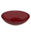 Lot de 6 Assiettes Creuses Colorama 20cm Rouge-1