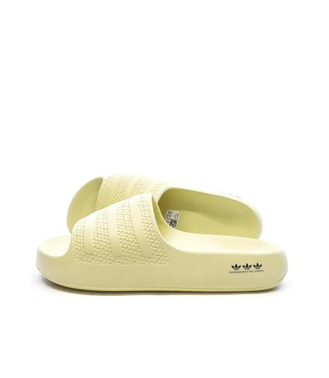 Claquettes jaune mixte adidas adilette ayoon-1