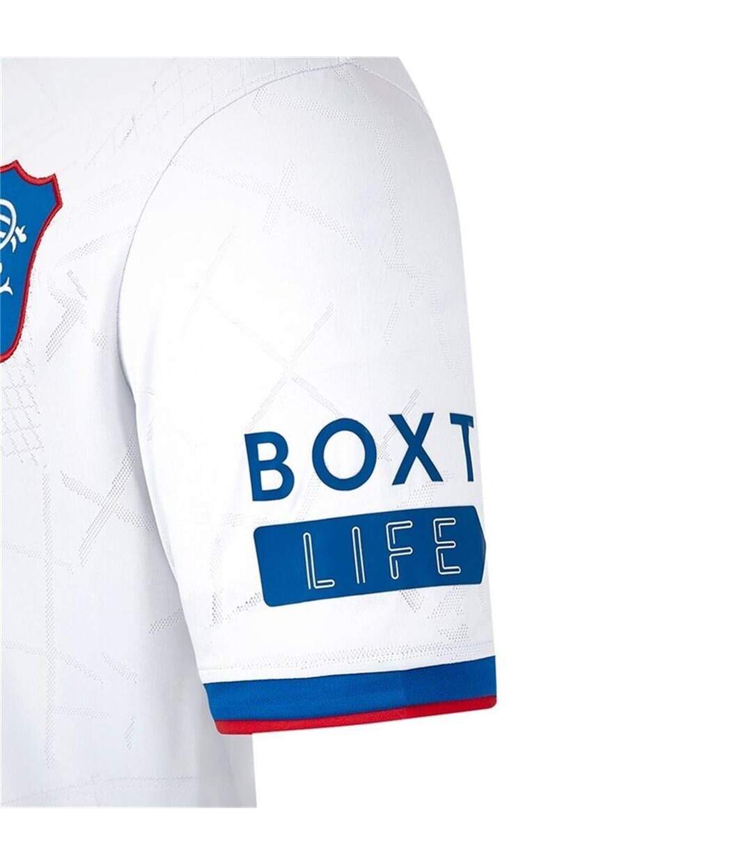 Maillot Extérieur Motif/style Rangers Fc Femme Gris Bleu Castore-4