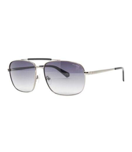 Unisex Adult Gu5210 Pilot Sunglasses One Size Gunmetal Guess