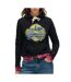 Sweat marine femme superdry floral w2012535a - l-1