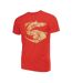 T-shirt Motif/style Logo Homme Rouge Premium-1