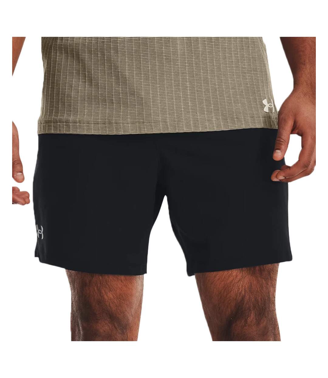 Short de Running Noir Homme Under Armour Vanish Woven-1