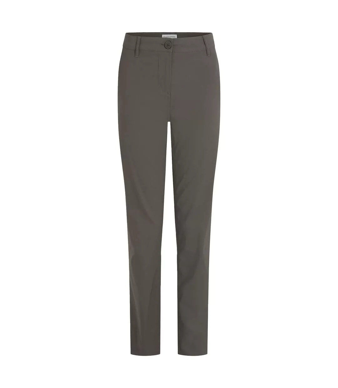 Pantalon Uni À Taille Mi-haute Kiwi Pro Femme Kaki Craghoppers-2