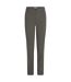 Pantalon Uni À Taille Mi-haute Kiwi Pro Femme Kaki Craghoppers-2