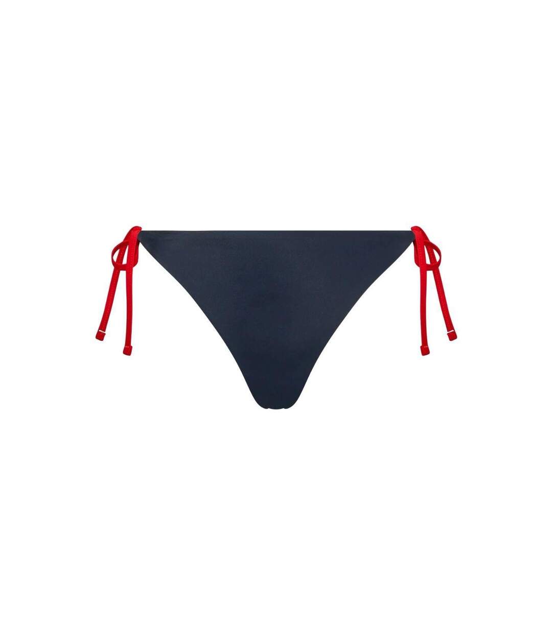 Bas De Maillot De Bain Femme Rouge Bleu Marine Foncé Tommy Jeans-1