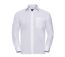 Chemise poplin manches longues repassage facile - Homme - RU934M - blanc-1