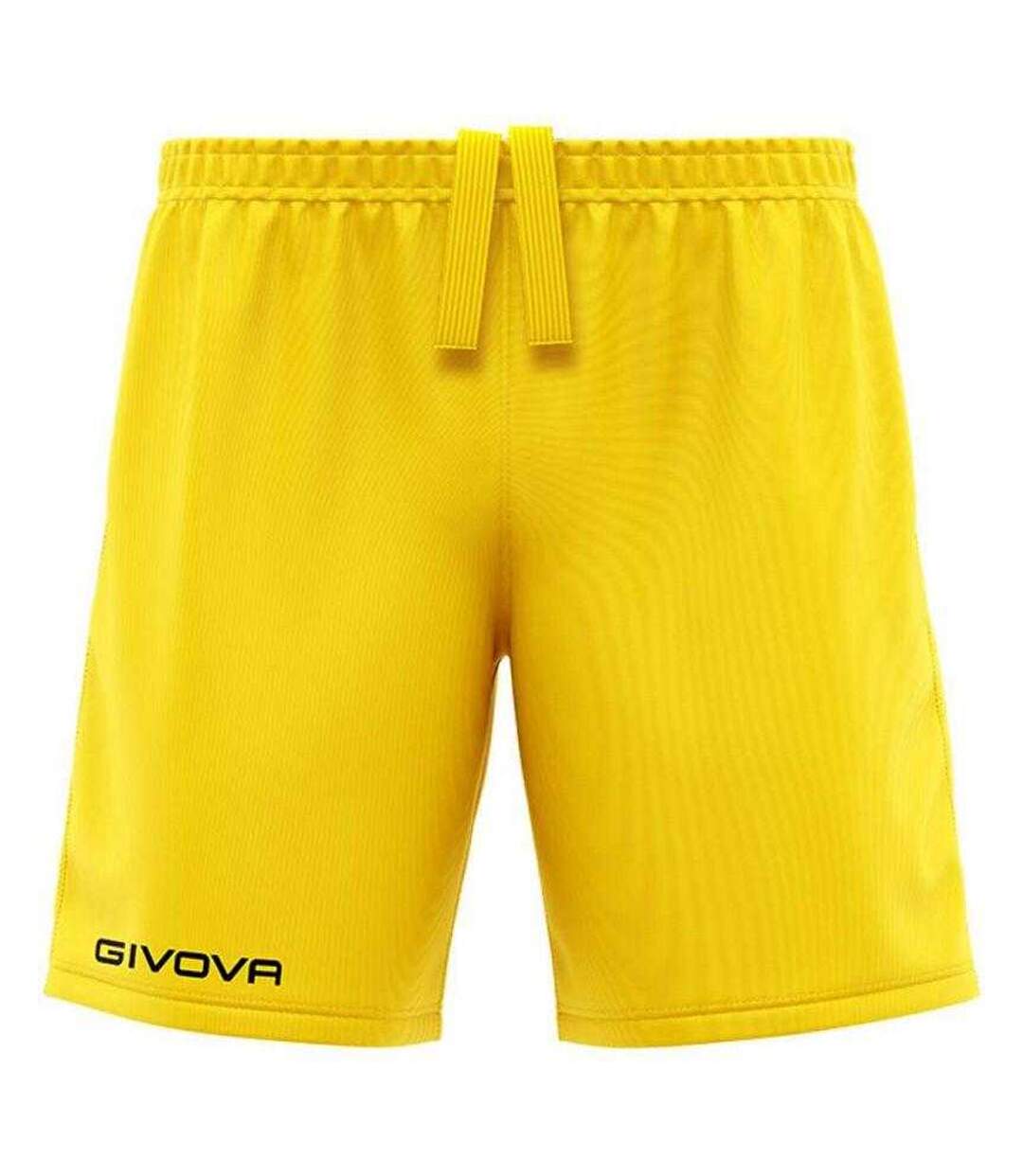 Short De Foot Capo Homme Jaune Givova-1