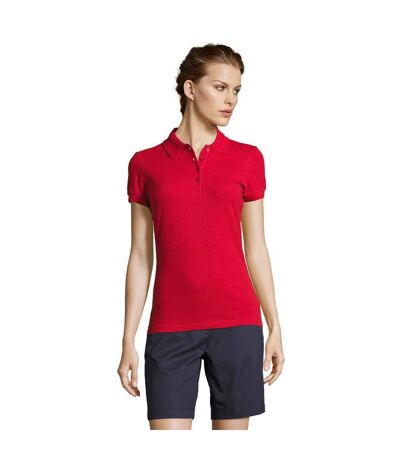 Polo People Femme Rouge SOLS