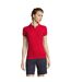 Polo People Femme Rouge SOLS-1