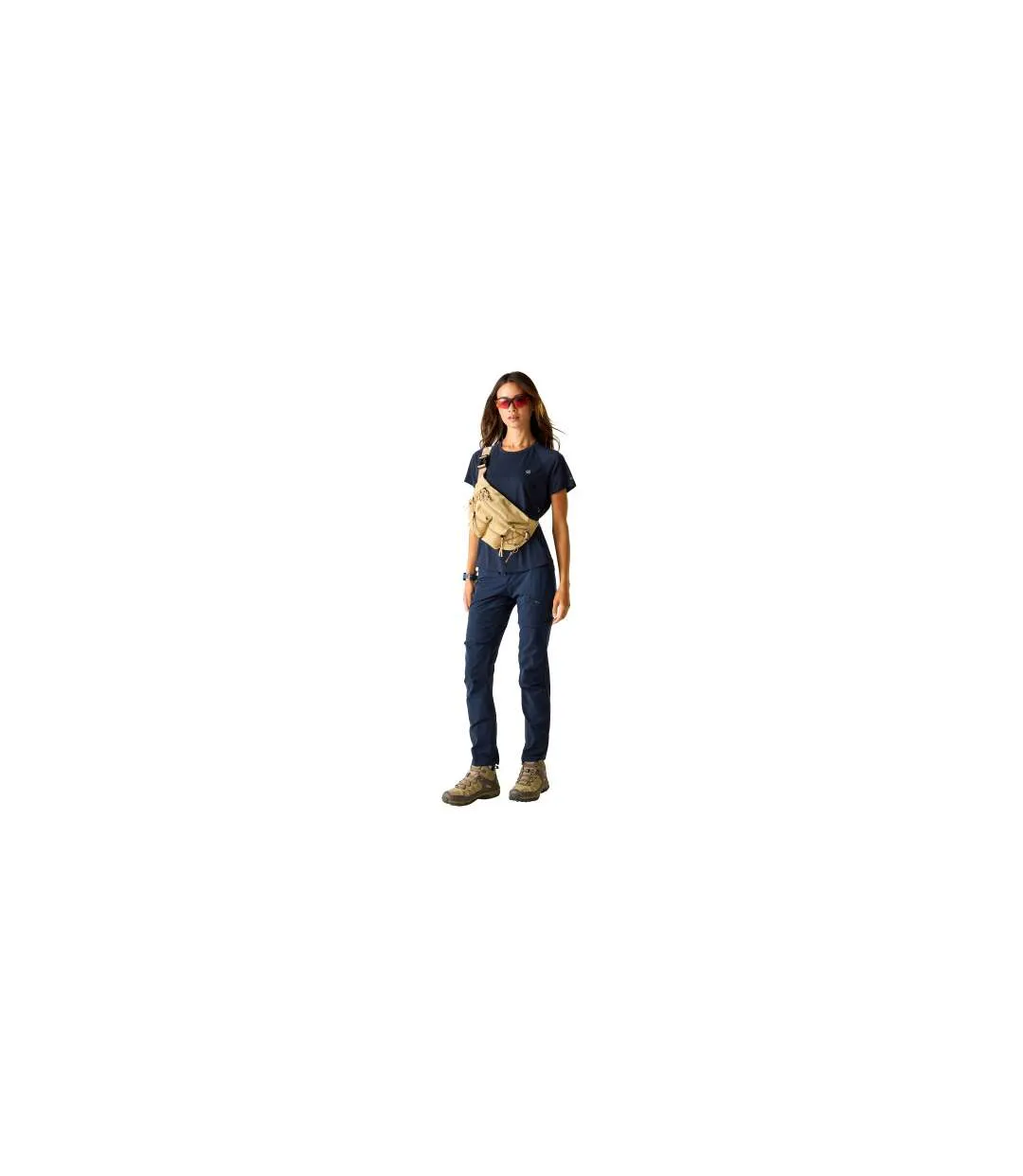 Womens/ladies Melodic Pro Zip-off Trousers Navy Dare 2B-1