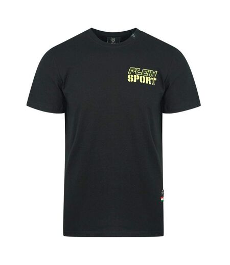 Unisex Adult Logo T-shirt Black Plein Sport