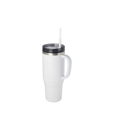 Melbourne 1200ml mug with straw one size white Generic