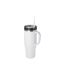 Melbourne 1200ml mug with straw one size white Generic-1