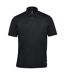 Mens milano sports polo shirt black Stormtech