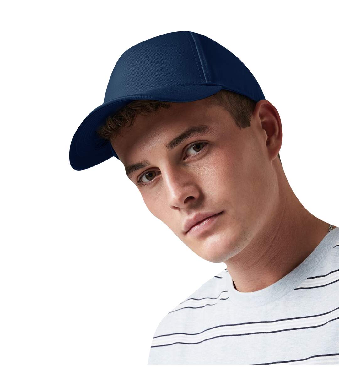 Casquette ajustable urbanwear bleu marine Beechfield-3