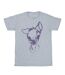 Disney T-shirt boyfriend en coton Motivation Bambi Femmes/Ladies (Gris sportif) - UTBI18217-1