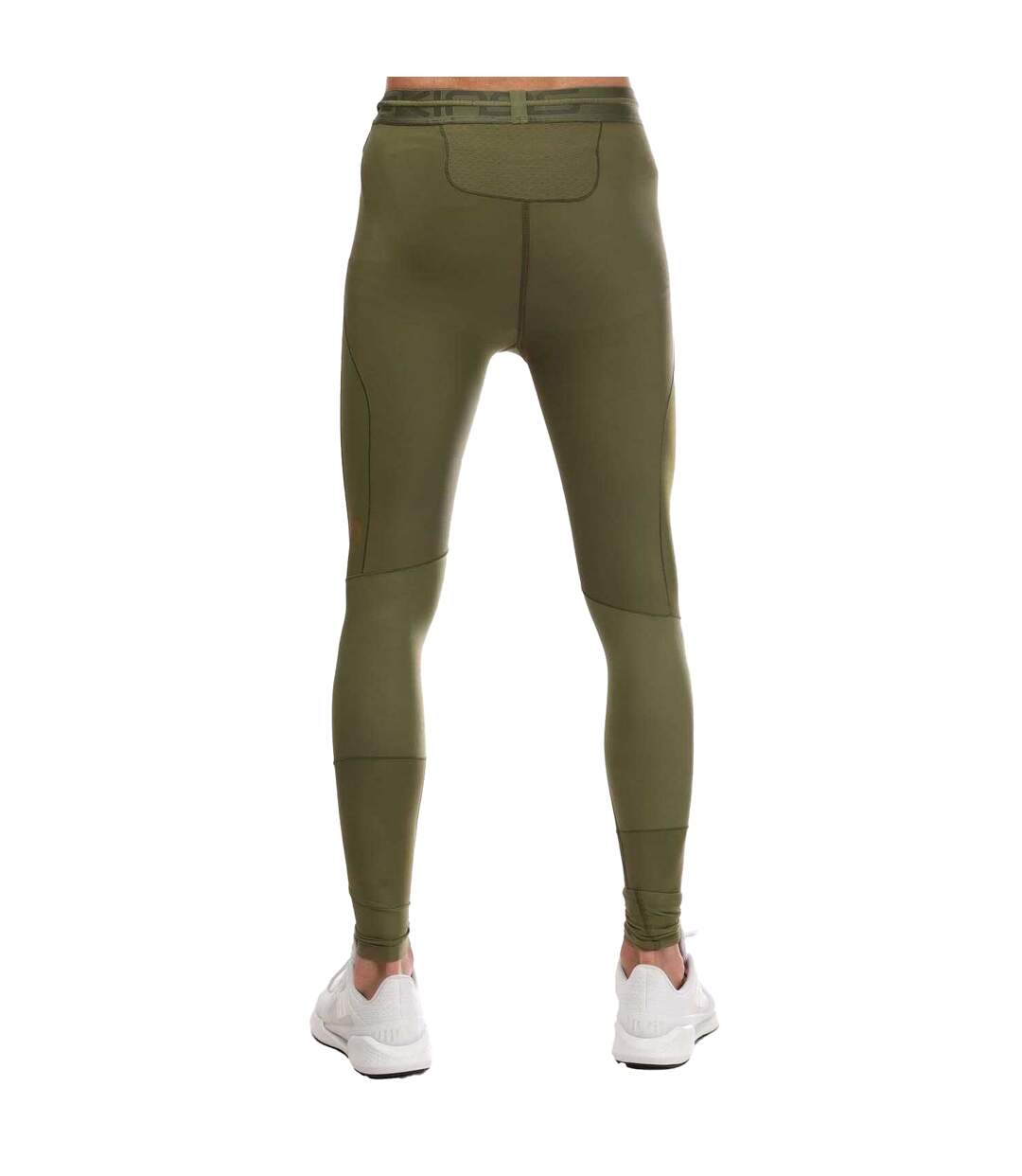 Mens Series-5 Long Tights Khaki Green Skins-2