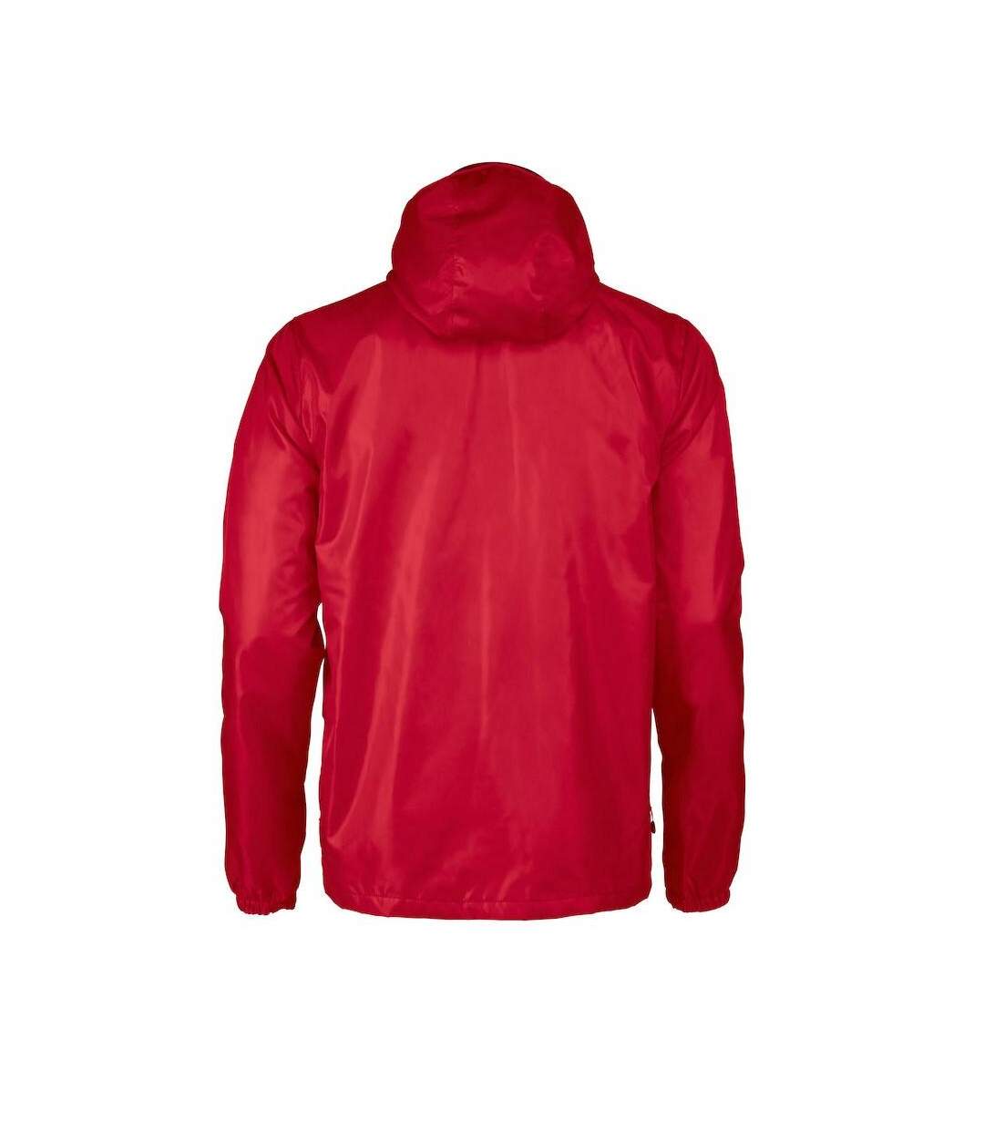 Mens Fastplant Waterproof Jacket Red Printer RED-2