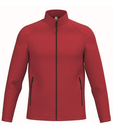 Veste softshell manches longues - Homme - IB410 - rouge