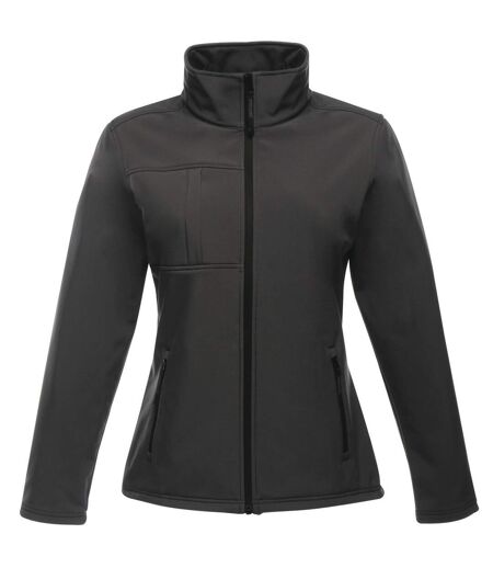 Regatta Professional Womens/Ladies Octagon II Waterproof Softshell Jacket (Seal Grey/Black) - UTRG2163