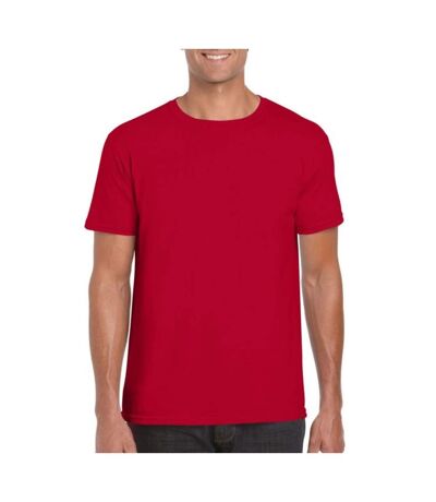 Gildan Mens Soft Style Ringspun T Shirt (Red) - UTPC2882