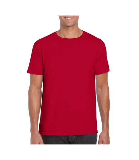 Gildan Mens Soft Style Ringspun T Shirt (Red) - UTPC2882
