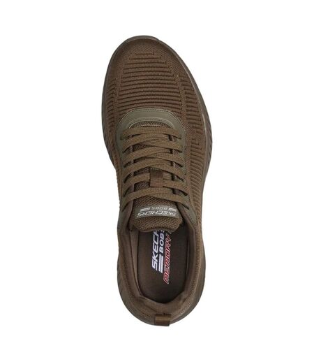 Skechers Mens Squad Air Close Encounter Sneakers (Olive) - UTFS10065