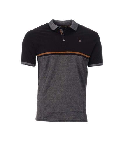 Polo Noir Homme RMS26 91182 - L