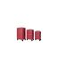 Lot de 3 Valises Acapulco 104L Corail