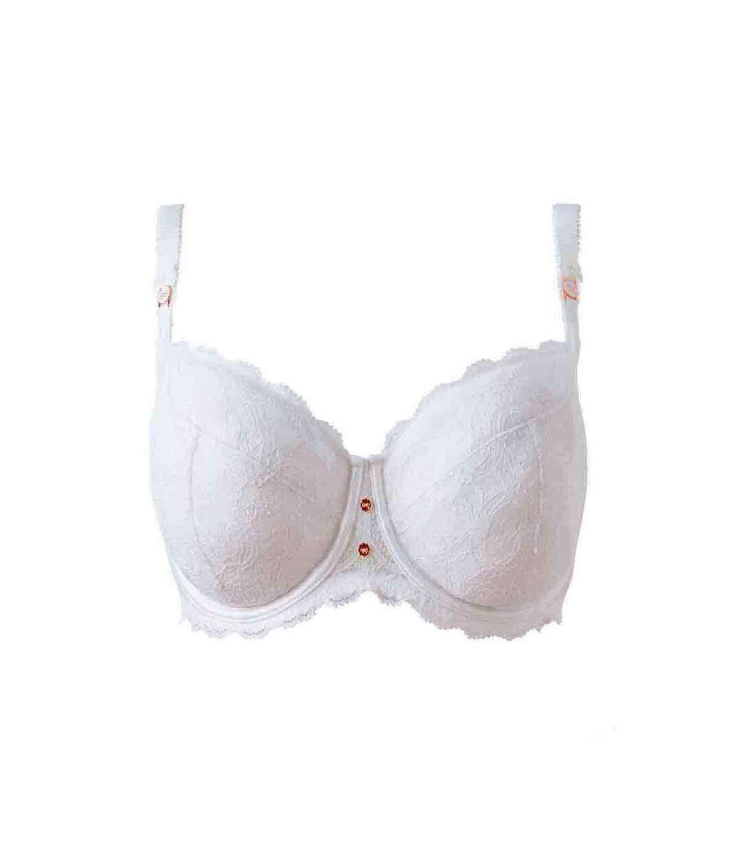 Soutien-gorge grand maintien blanc Confidentielle-1