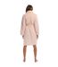 Womens/ladies lambi dressing gown pink Pretty Woman