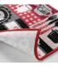 Tapis de Cuisine Digital Menu 50x80cm Rouge-3