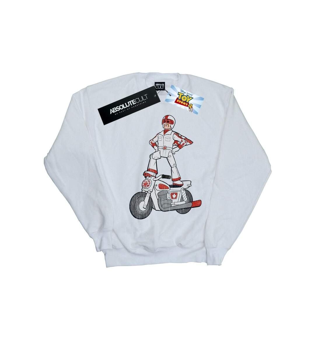Disney Sweatshirt Femme/Femme Toy Story 4 Duke Caboom Pose (Blanc) - UTBI42111-1