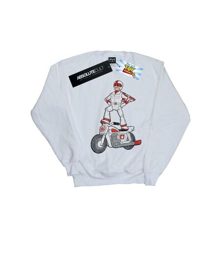 Disney Sweatshirt Femme/Femme Toy Story 4 Duke Caboom Pose (Blanc) - UTBI42111