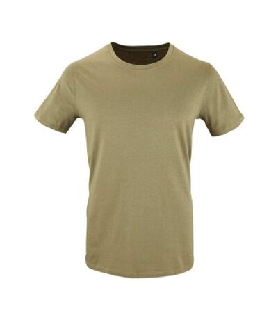SOLS Mens Milo Organic T-Shirt (Khaki) - UTPC3232