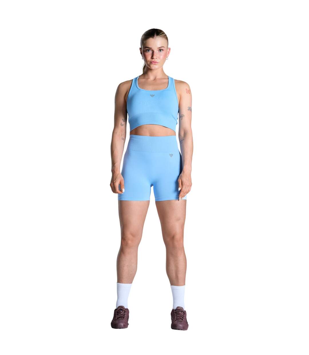 Short Rete Femme Bleu Miss Kick-2