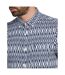 Mens Ikat Regular Short-sleeved Shirt Sargasso Sea Original Penguin-3