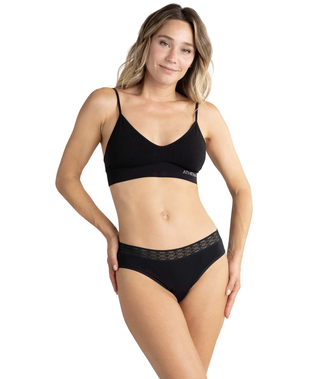 Lot de 3 slips femme Trio Dentelle Athena-2