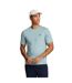 Mens plain t-shirt blue smoke Lyle & Scott