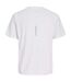 T-shirt Sport Motif/style Uni Homme Blanc Vif Jack And Jones-3