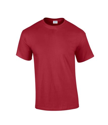 Gildan Mens Ultra Cotton T-Shirt (Cardinal Red) - UTPC6403