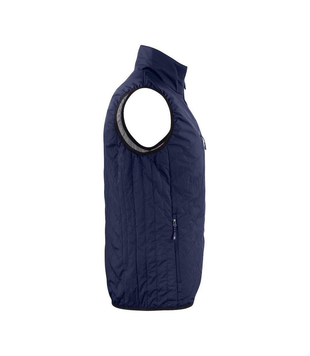 Veste Sans Manches Homme Bleu Marine James Harvest-3