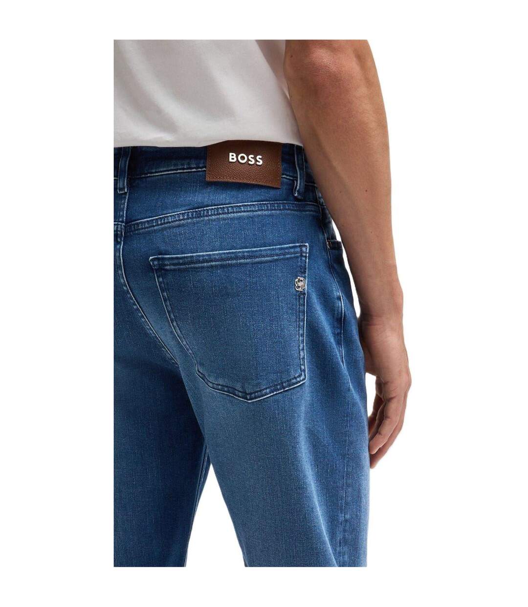 Jean Homme Bleu Moyen Boss-4