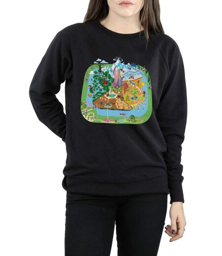 Disney Sweat-shirt Zootropolis City Femme/Ladies (Noir) - UTBI12210