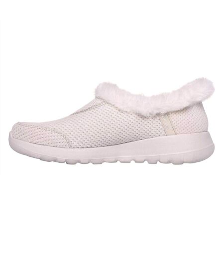 Womens/ladies On The Go Flat Boots Natural Skechers