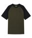 Umbro - T-shirt CORE - Homme (Vert kaki foncé / Noir) - UTUO1706