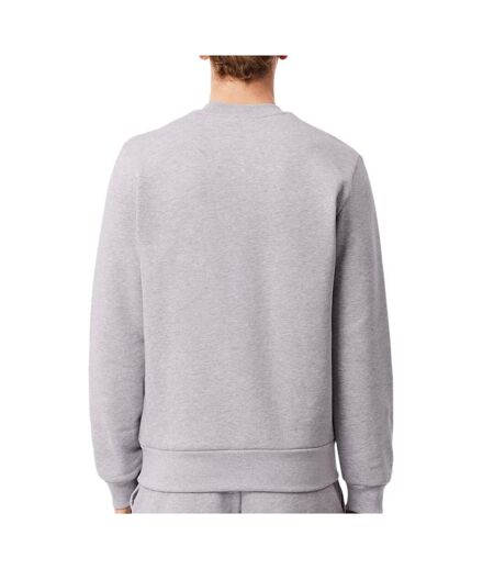 Sweat gris homme lacoste sh9608cca