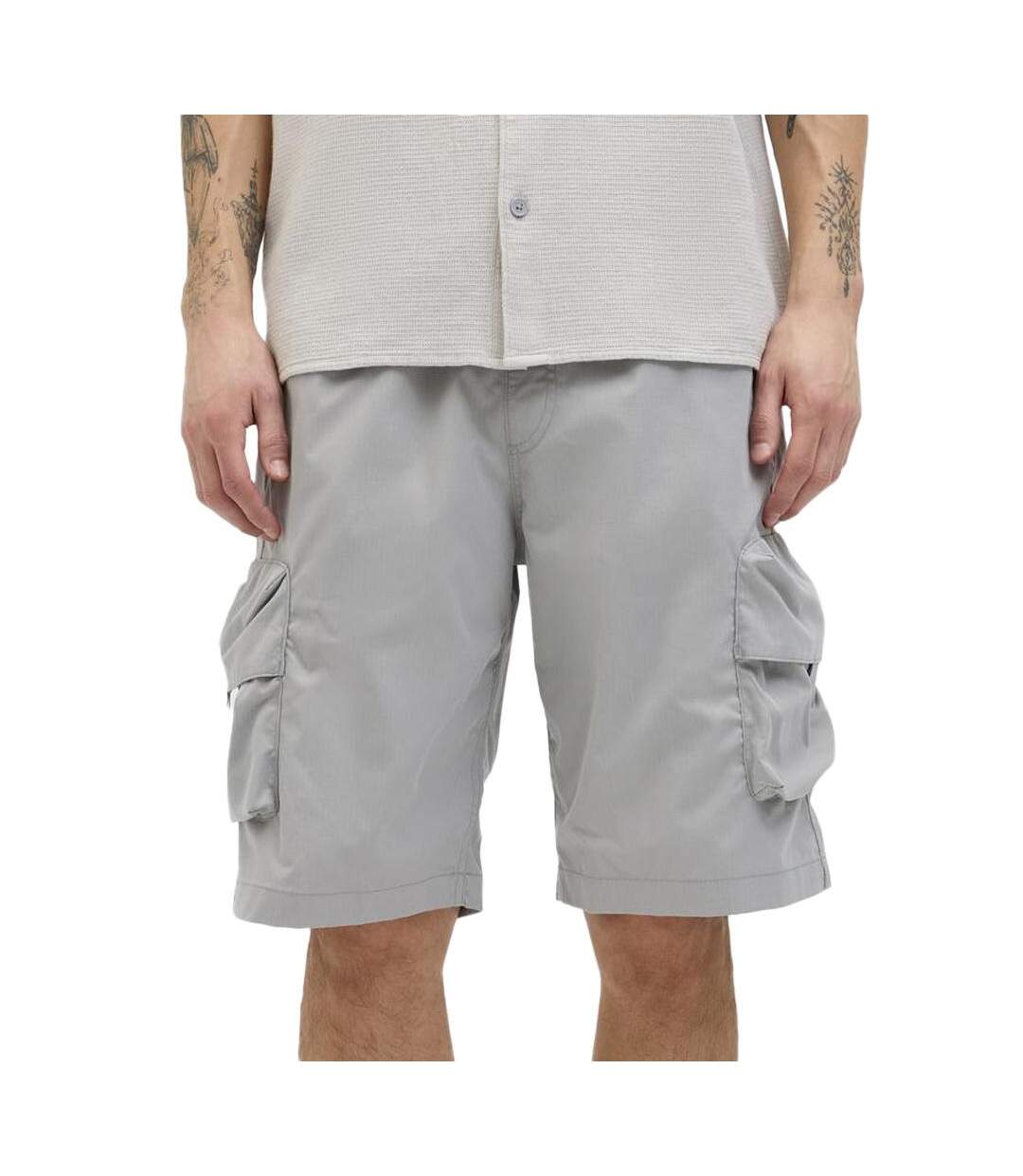 Short cargo gris homme jack & jones tcole - l-1