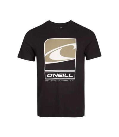 T-shirt Noir Homme O'Neill Flag Wave - S